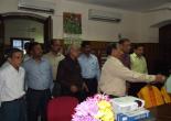 Inauguration of Web site on 7th March, 2012